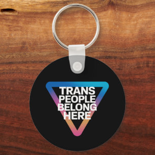 Chaveiro Pessoas Trans Pertencem Orgulho Direitos Gay Respe