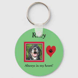Chaveiro Pet Memorial Keepsasasae/Paw Print/Heart