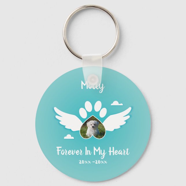 Chaveiro Pet Memorial Personalize (Frente)