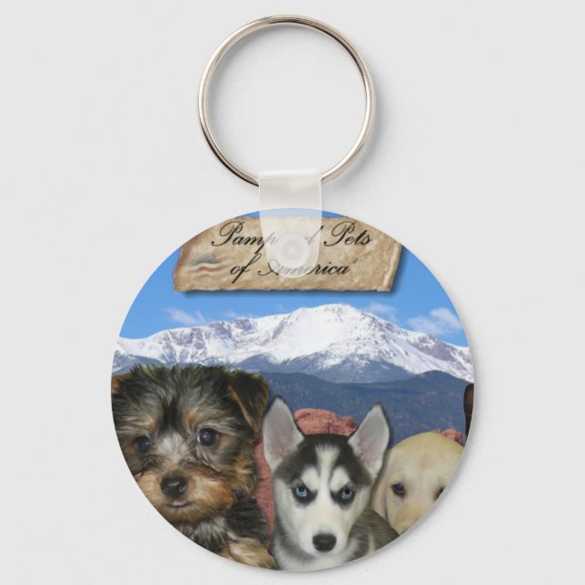 Chaveiro Pet Personalizável (Frente)