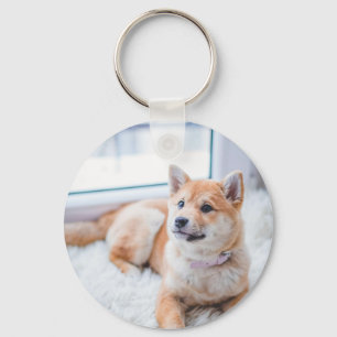 Chaveiro Pet Photo 2 Personalizado Lado