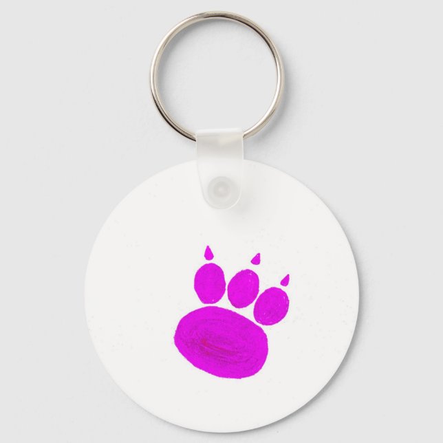 Chaveiro Pet Sitting Services Paw Print (Frente)