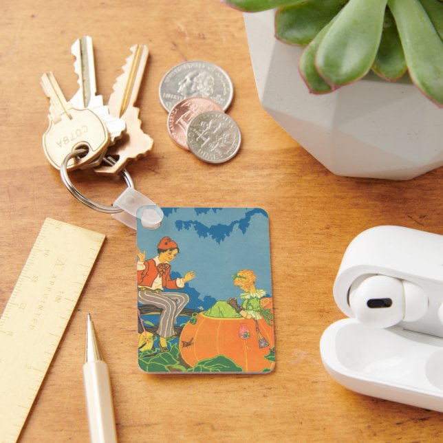 Chaveiro Peter Peter Pumpkin Eater, Vintage Nursery Rhyme (Mesa)