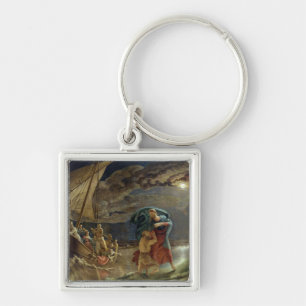 Chaveiro Peter Walks em Água, 1806