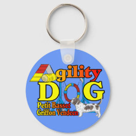 Chaveiro Petit Basset Griffon Vendeen Agilidade