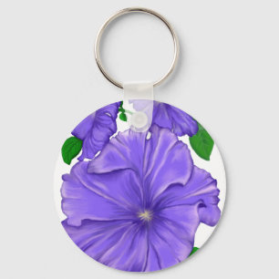 Chaveiro Petúnia roxo