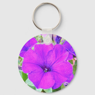 Chaveiro Petúnia roxo