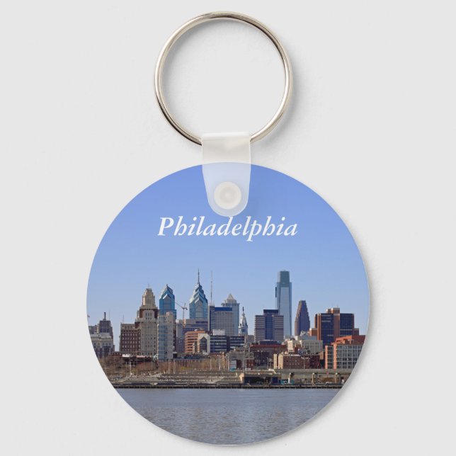 Chaveiro Philadelphia Skyline (Frente)