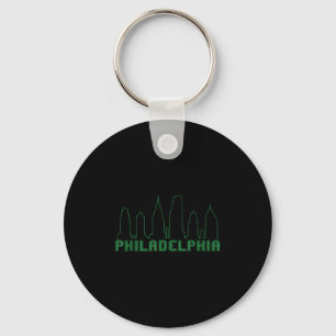 Chaveiro Philadelphia Skyline Centro Cityscape Brotherly