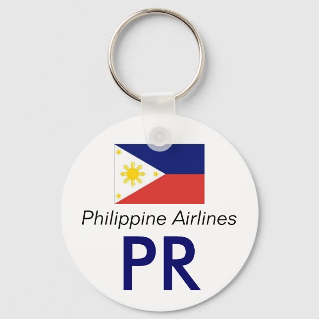 Chaveiro philipinesflag, PR, Philippine Airlines (Frente)