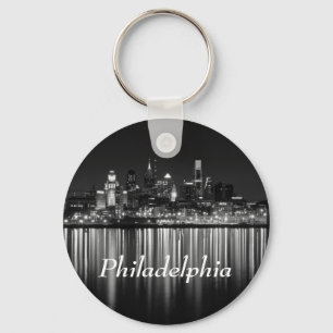 Chaveiro Philly night b/w