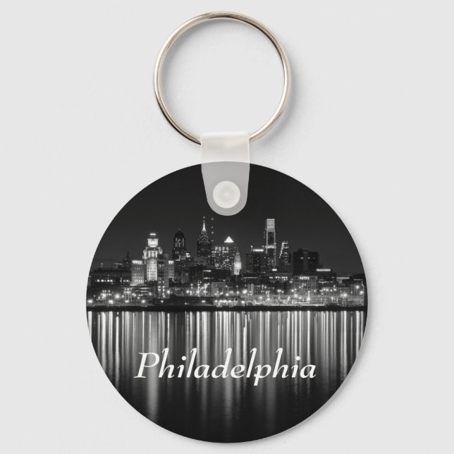 Chaveiro Philly night b/w (Frente)