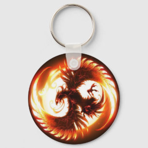 Chaveiro phoenix de incandescência