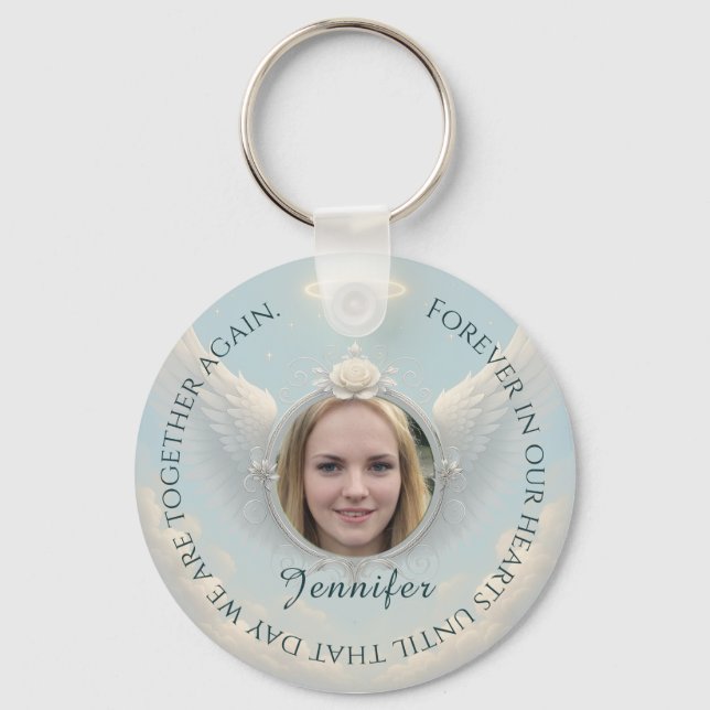 Chaveiro Photo Memorial Button (Frente)