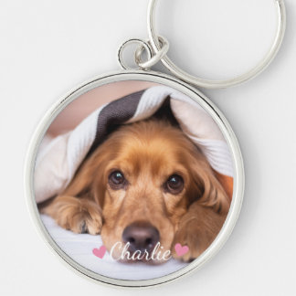 Chaveiro Photo Personalized Name Pet 