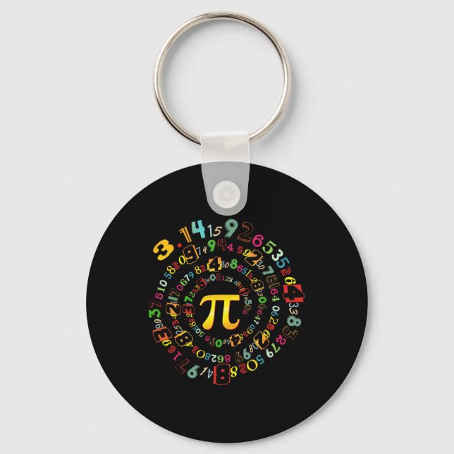 Chaveiro Pi 314 Math Pi Lovers Boy Toddler Mathemat (Frente)