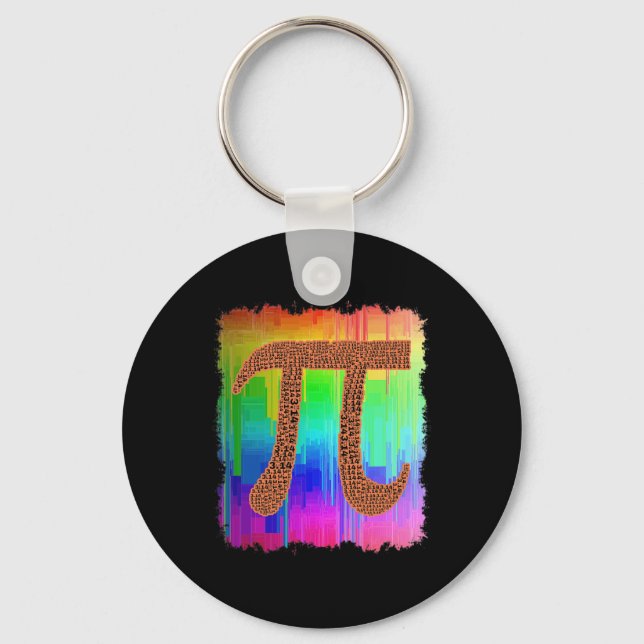 Chaveiro Pi Day 3.14 March 14 Legal Funny Nerd Math Geek R (Frente)
