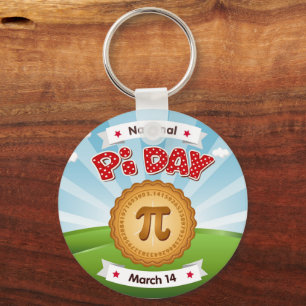 Chaveiro Pi Day, Celebre A Matemática, Come Pie!Chaveiro