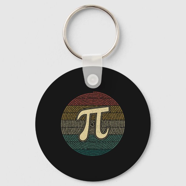 Chaveiro Pi Day Engraçado Matemática 3.14 Número Pi Lover T (Frente)