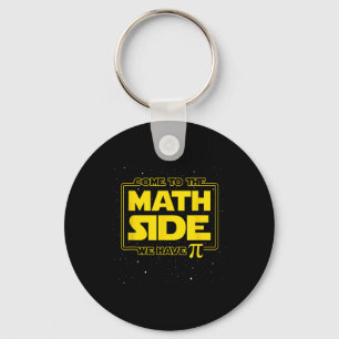 Chaveiro Pi Day Engraçado - Venha Ao Lado Da Matemática Tem