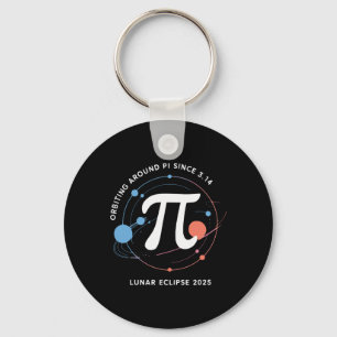 Chaveiro Pi Day Lunar Eclipse 2025 Cosmic Math