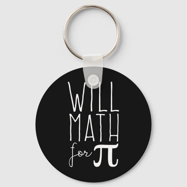 Chaveiro Pi Day Março 14 Math Lover Science Funny 3,14 Pi P (Frente)