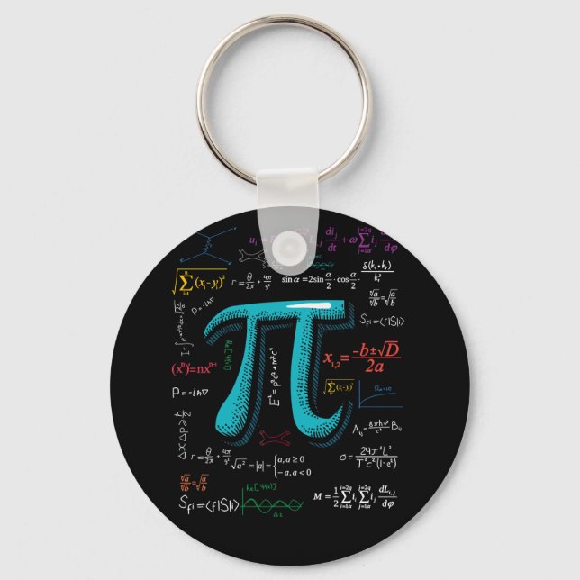 Chaveiro Pi Day Math Equation Mathemer Student (Frente)