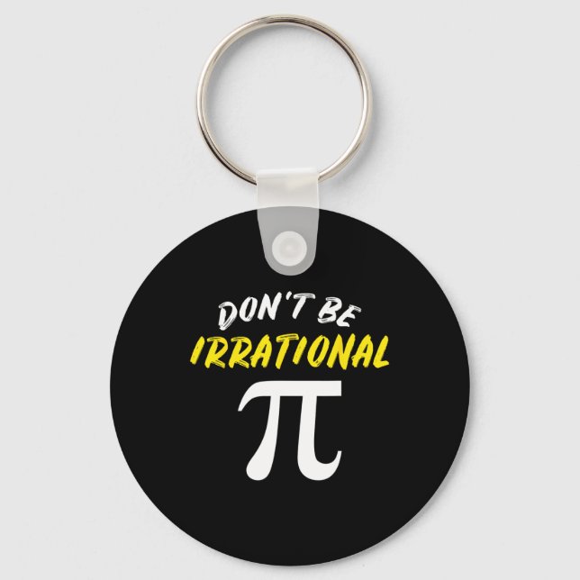 Chaveiro Pi Day Math Science Engraçado Professor Dotado Men (Frente)