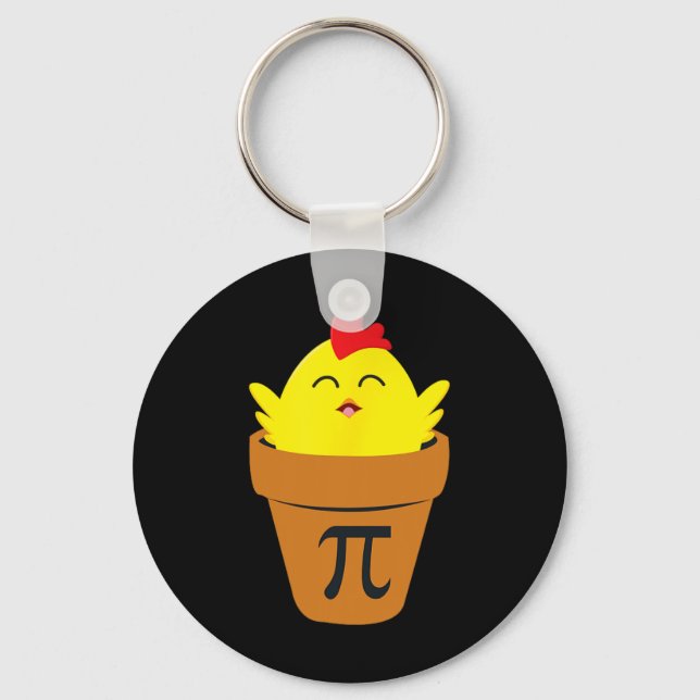 Chaveiro Pi Day Math T Shirt Engraçado Pote De Frango T Shi (Frente)