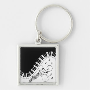 Chaveiro Piano Keyboard Music Design