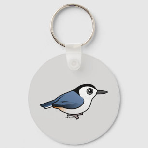 Chaveiro Pica-pau-cinzento Branco-breasted