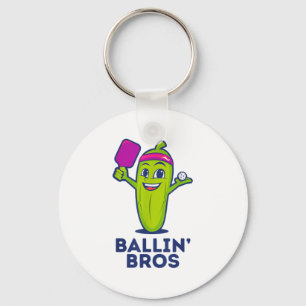 Chaveiro Pickle Ballin' Bros - Oferece Amigos, Irmãos Ou
