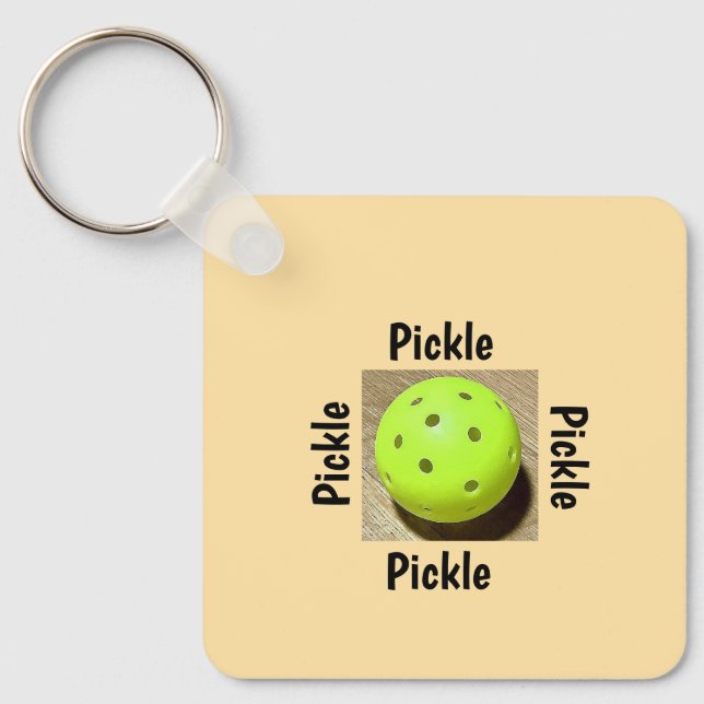Chaveiro Pickleball  (Frente)