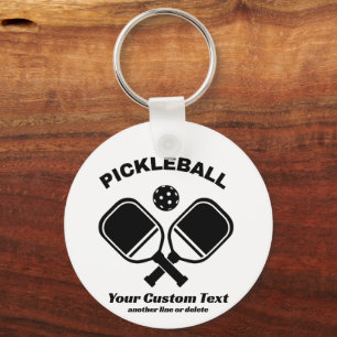Chaveiro Pickleball Club Pickleball Paddle & Ball Personali