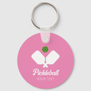Chaveiro Pickleball com Paddles e Ball Personalizados