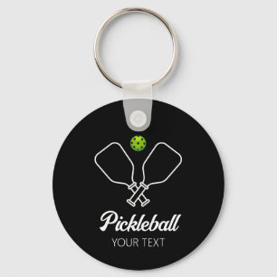 Chaveiro Pickleball com Paddles e Ball Personalizados