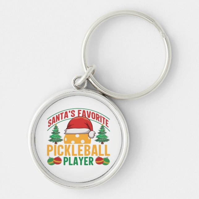 Chaveiro Pickleball no Natal (Frente)