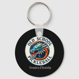 Chaveiro Pickleball Paddle -Dragon X Old School Pickleball 