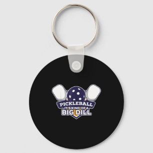 Chaveiro Pickleball tipo um grande pepino engraçado pickle 