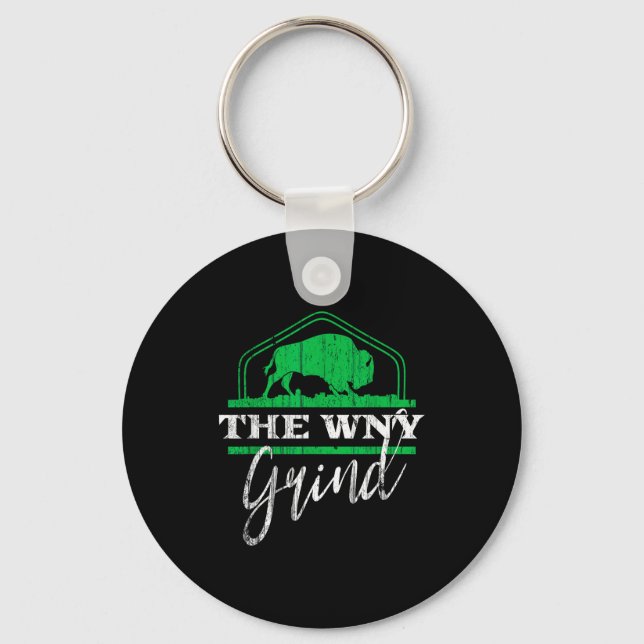 Chaveiro Pickleball wny grind buffalo 716 oeste de Nova Yor (Frente)