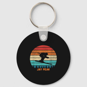 Chaveiro Pico de Jay Vermont Rtro Sunset Pico Vermont Skiie