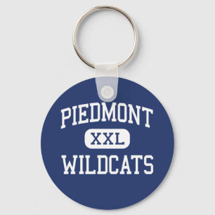 Chaveiro Piedmont - Wildcats - alto - Piedmont Oklahoma