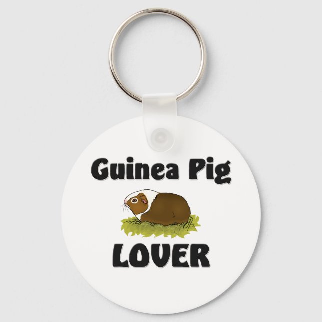 Chaveiro Pig Lover Guiné (Frente)
