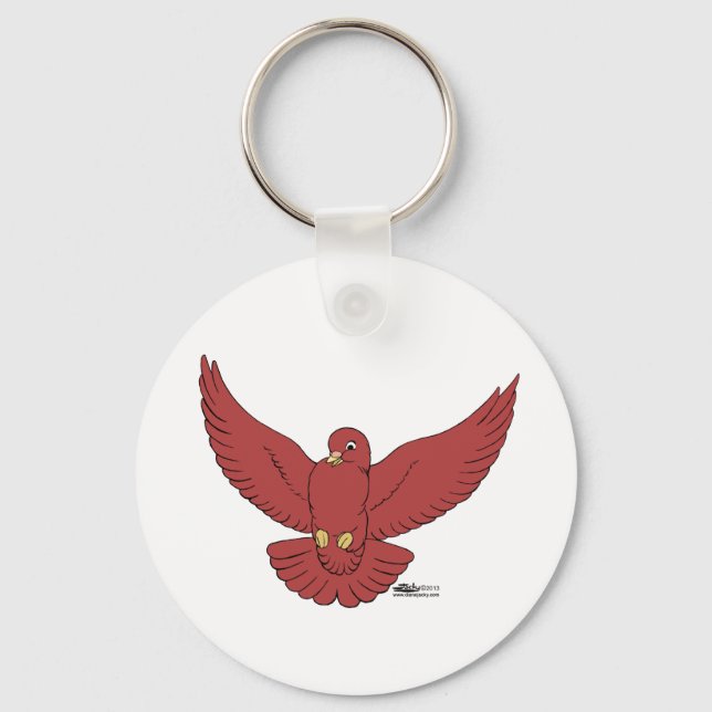 Chaveiro Pigeon Feliz (Frente)