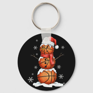 Chaveiro Pijama de Natal do Boneco de Neve Sketll Férias Es