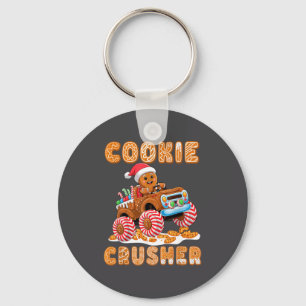 Chaveiro Pijama de Natal Gingerbread Destruidor de Biscoito