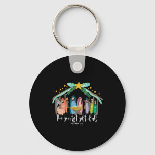Chaveiro Pijama de Natal Jesus Cristão Férias de Natal