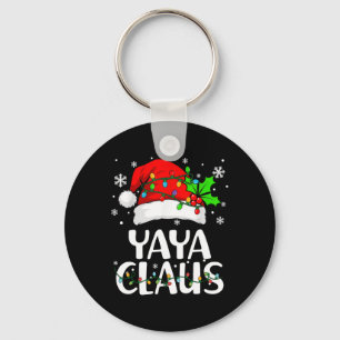 Chaveiro Pijama de Natal Yaya Claus Luzes Família Combinand
