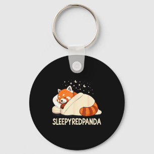 Chaveiro Pijama do Panda Vermelho