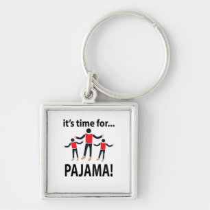 Chaveiro Pijama É Hora do Pijama